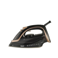 Arshia Steam Iron (Black & Gold)