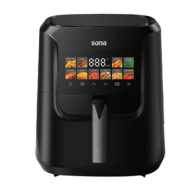 Sona Air Fryer 8 L Black 10 cooking programs 2000W