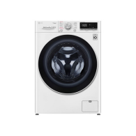 LG Front Load Washer 8KG , AI Direct Drive Motor, Steam , White Color