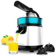 Cecotec EssentialVita Hyden 120 Steel Electric Lever Citrus Juicer, 120W Power, Stainless-Steel Filter,