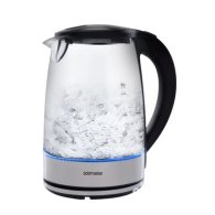Goldmaster Clear Glass Kettle