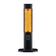 Tekmaz Vertical Carbon Heater Black