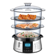 Goldmaster Digital Food Steamer Glass 10 L