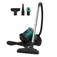 Cecotec Conga Rockstar Multicyclonic Plus Bagless Canister Vacuum Cleaner, 800W Motor, MultiCyclonic System, 2.5L Dust Tank, High-Efficiency Filtration, Metal Telescopic Tube, Furniture, Crevice and U