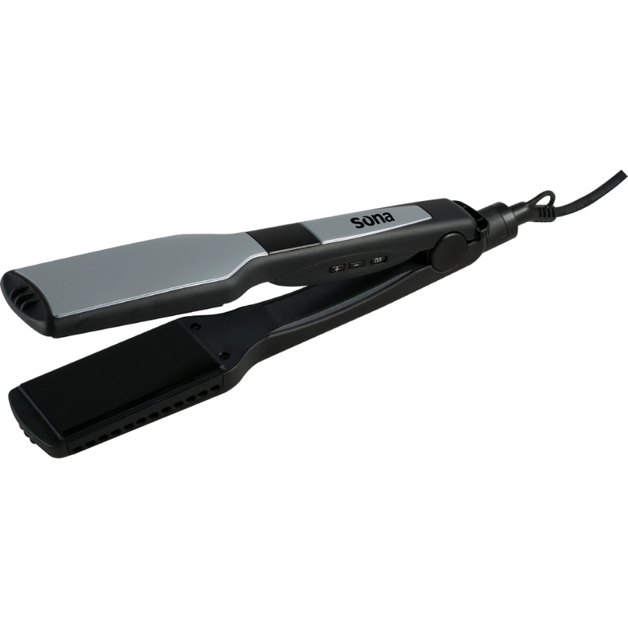 Sona Hair Straightener 55W with Ceramic Coated Aluminum Plates and LED Display