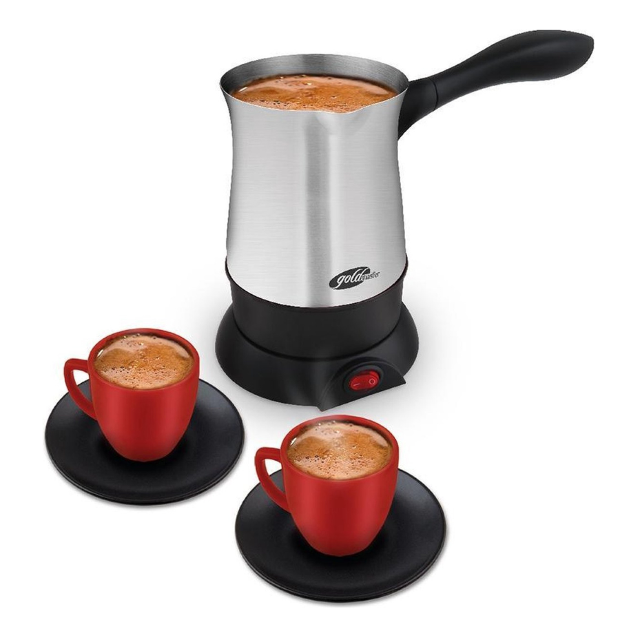 Goldmaster Pleasant Chat Coffee Set Silver