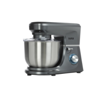Sona Stand Mixer 6.5L 1300W 10 Speeds  Gray  3 Attachments For Kneading And Whipping