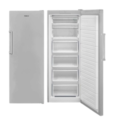 Tekmaz 220 Liters 1 Door, 6 Drawers Upright Freezer - Silver