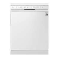LG QuadWash™ Dishwasher, 14 Place Settings, EasyRack™ Plus, Inverter Direct Drive, White color