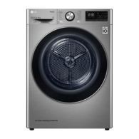 LG Energy Saving Dryer, 9 KG , Dual Heat Pump , Silver Color