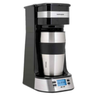 Goldmaster digital Coffee machine 600w Black and Stainless Steel