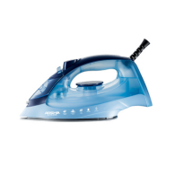Arshia Steam Iron ,Dark Blue , 2200W , Ceramic Soleplate , Auto Shut-Off , Anti-Drip & Anti-Calc System , 1.9m Power Cord