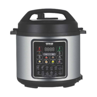 Arshia Digital Pressure Express Cooker – 6L Capacity, 1000W Power, Smart Sensor, Quick Pressure Release & Multi-Cooking Modes – Model 3386