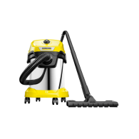Karcher Vacuum Cleaner 17L With Blowing Function And Stainless Steel Container