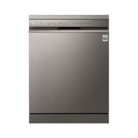 LG QuadWash™ Dishwasher, 14 Place Settings, EasyRack™ Plus, Inverter Direct Drive, Platinum Silver color