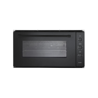 Elba Gas Oven Built-in 90 cm With 2 Fans Black