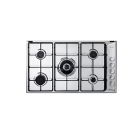 Elba Gas Hob Built-in 5 Burners 90 cm Stainless steel Enameled Pan Support