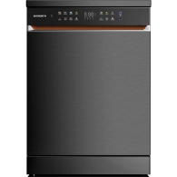 Skyworth Dishwasher 8 Programs Inverter A+++ Grey 3 spray 3 Baskets Touch control