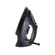 Arshia Steam Iron , Dark Purple , 2200W , Ceramic Soleplate , Auto Shut-Off , Anti-Drip & Anti-Calc System , 1.9m Power Cord