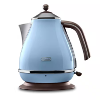 Delonghi Stainless Steel Electric Kettle 2000W 1.7L with Auto Shut Off