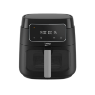 Beko Air Fryer 7.6 L 1750W 9 Programs Black